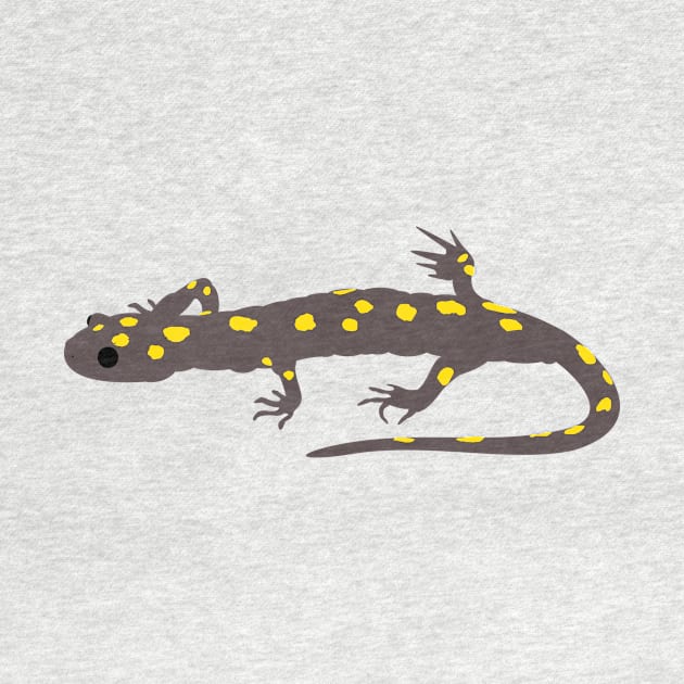 Yellow-Spotted Salamander by stargatedalek